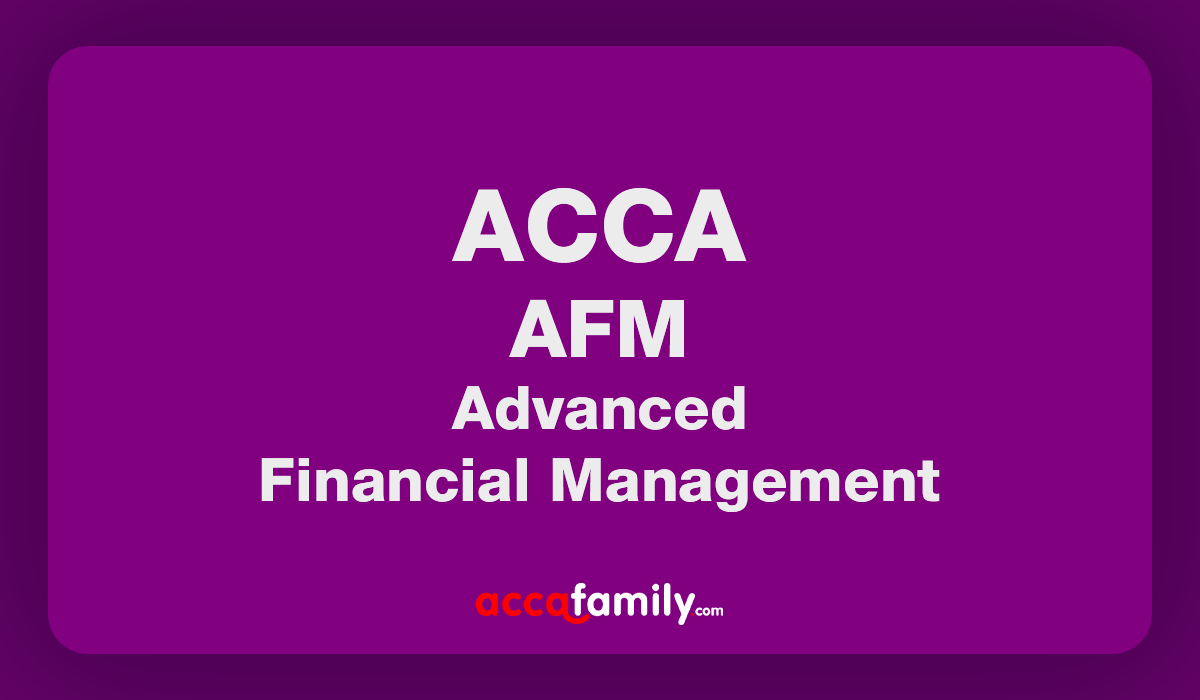 Practice and Revision Kit P4 Advanced Financial Management (AFM) | Kplan