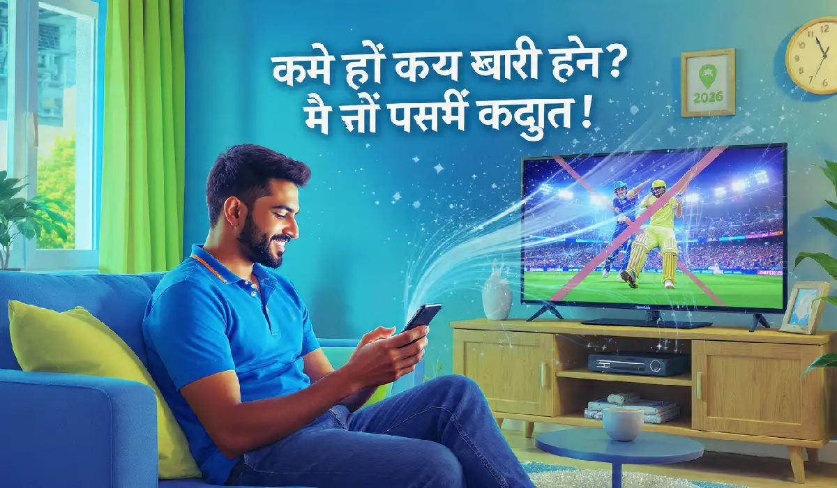 घर पर टीवी के बिना मोबाइल में टी20 वर्ल्ड कप 2026 फ्री में देखने के लिए बेस्ट ऐप्स